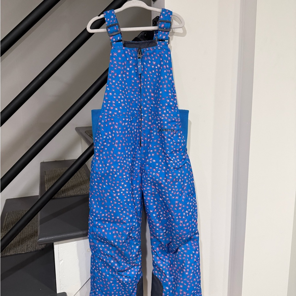 4T Girls Star Snow pants, Very Good Used Condition